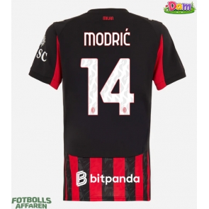AC Milan Luka Modric #14 Hemmatröja Kvinnor 2025-26 Kortärmad